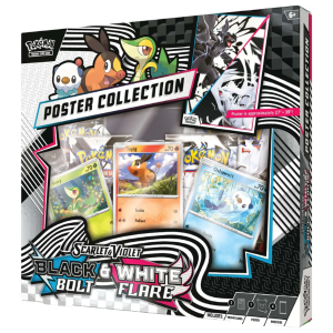 Pokémon TCG - Scarlet & Violet - Black Bolt & White Flare - Unova Poster Collection